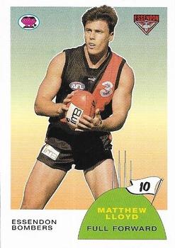 2003 Select Scanlens Retro AFL #10 Matthew Lloyd Front